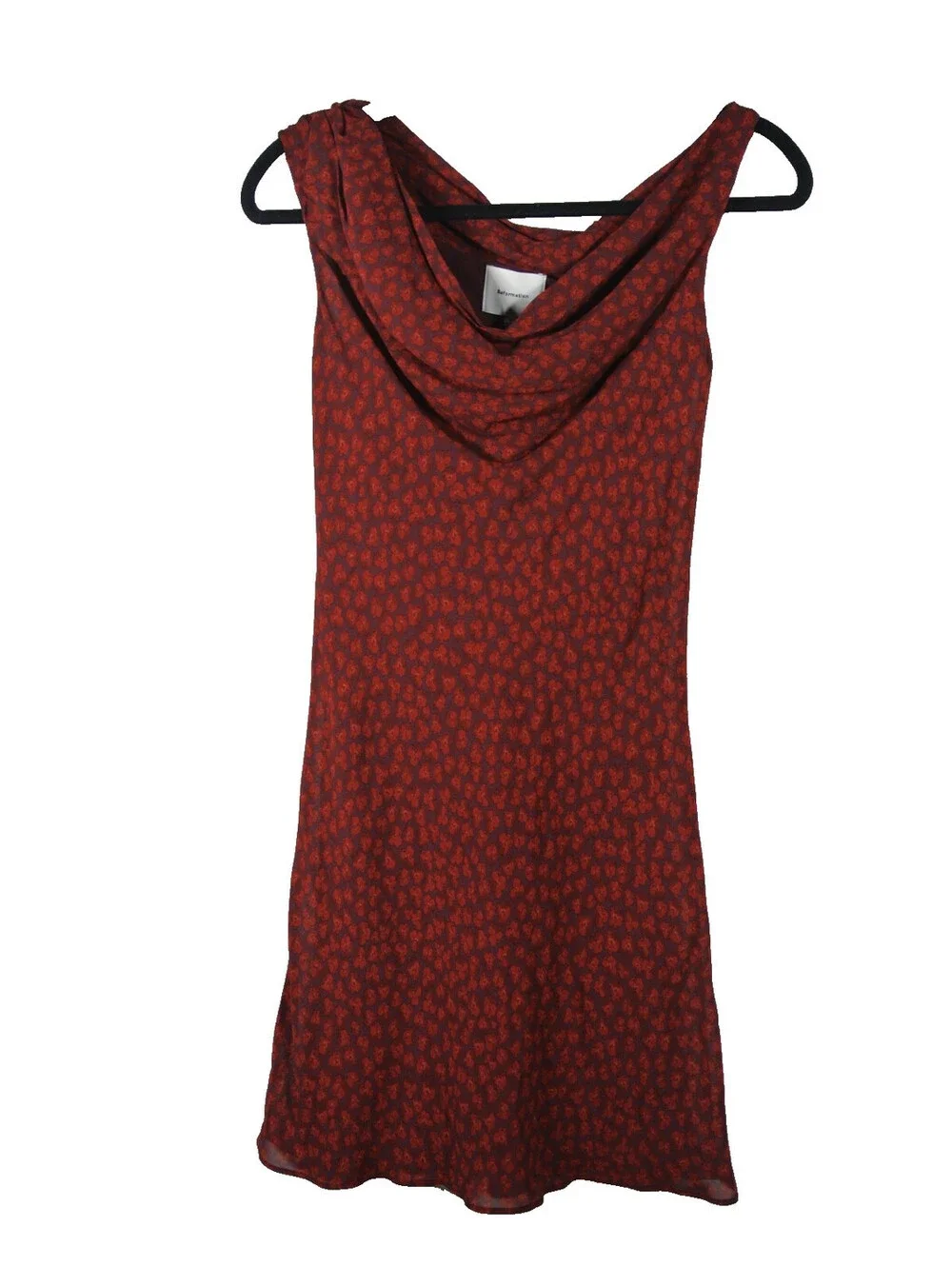 NEW, Reformation Kristine Floral Sleeveless Georgette Minidress Sz 4 #MD2583
